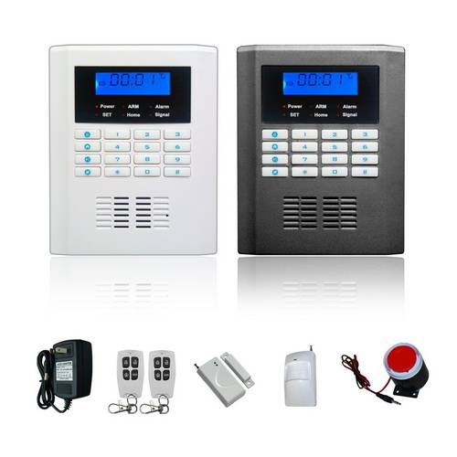 LCD雙網(wǎng)GSM報(bào)警器 GSM+PSTN 新款!
